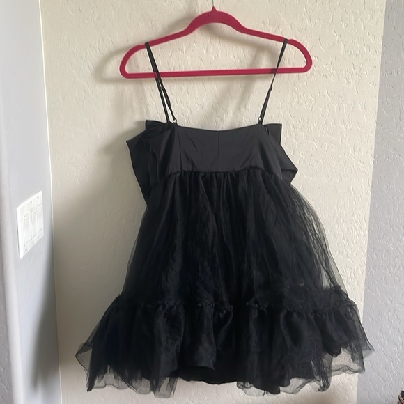 Anthropologie Hutch Take A Bow Mini Dress- 6 - Picture 7 of 10